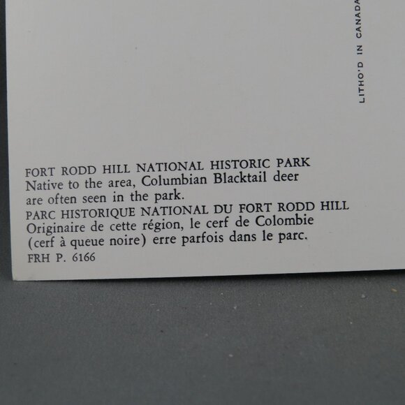 Vintage Postcard - Fort Rodd National Park Canada - Parks Canada - Picture 3 of 4